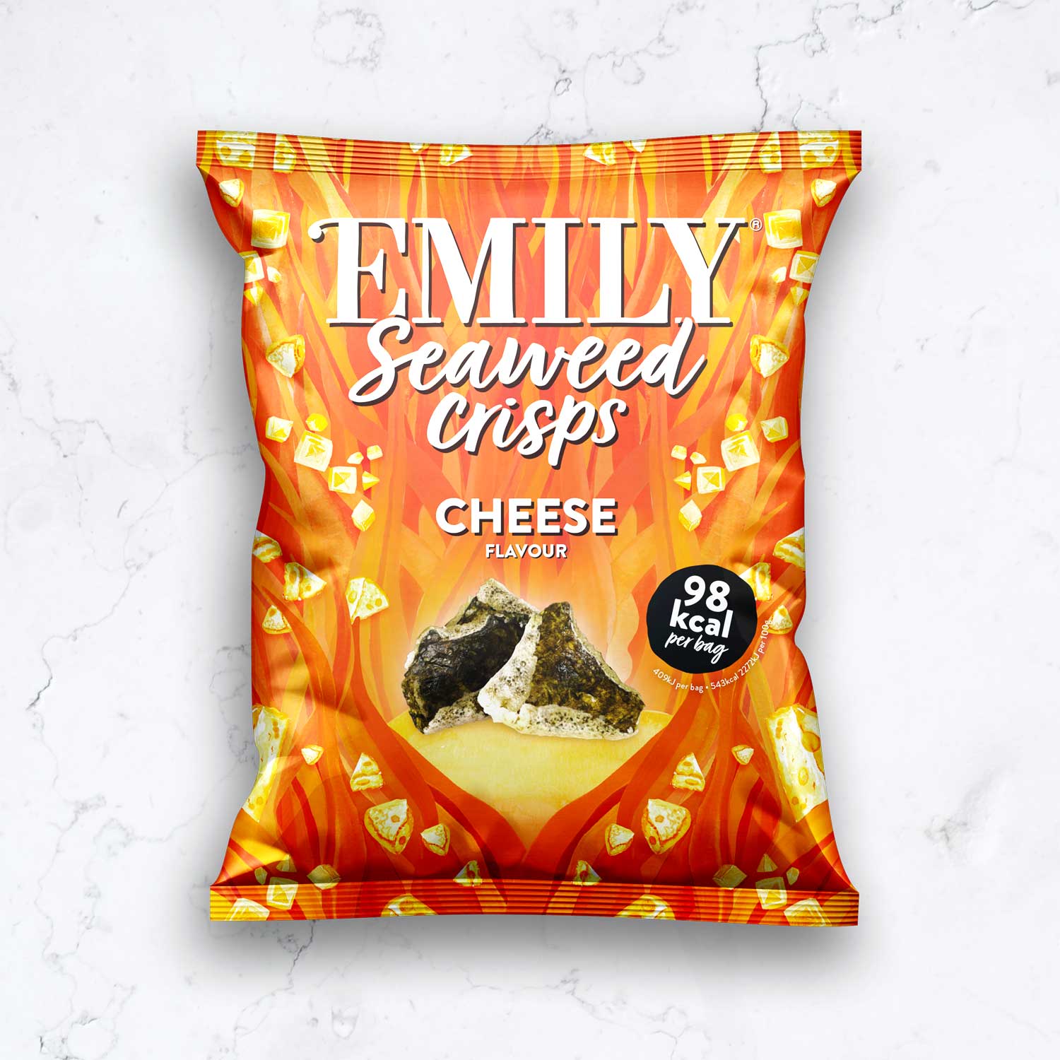 EMILY Cheese Flavour Seaweed Crisps