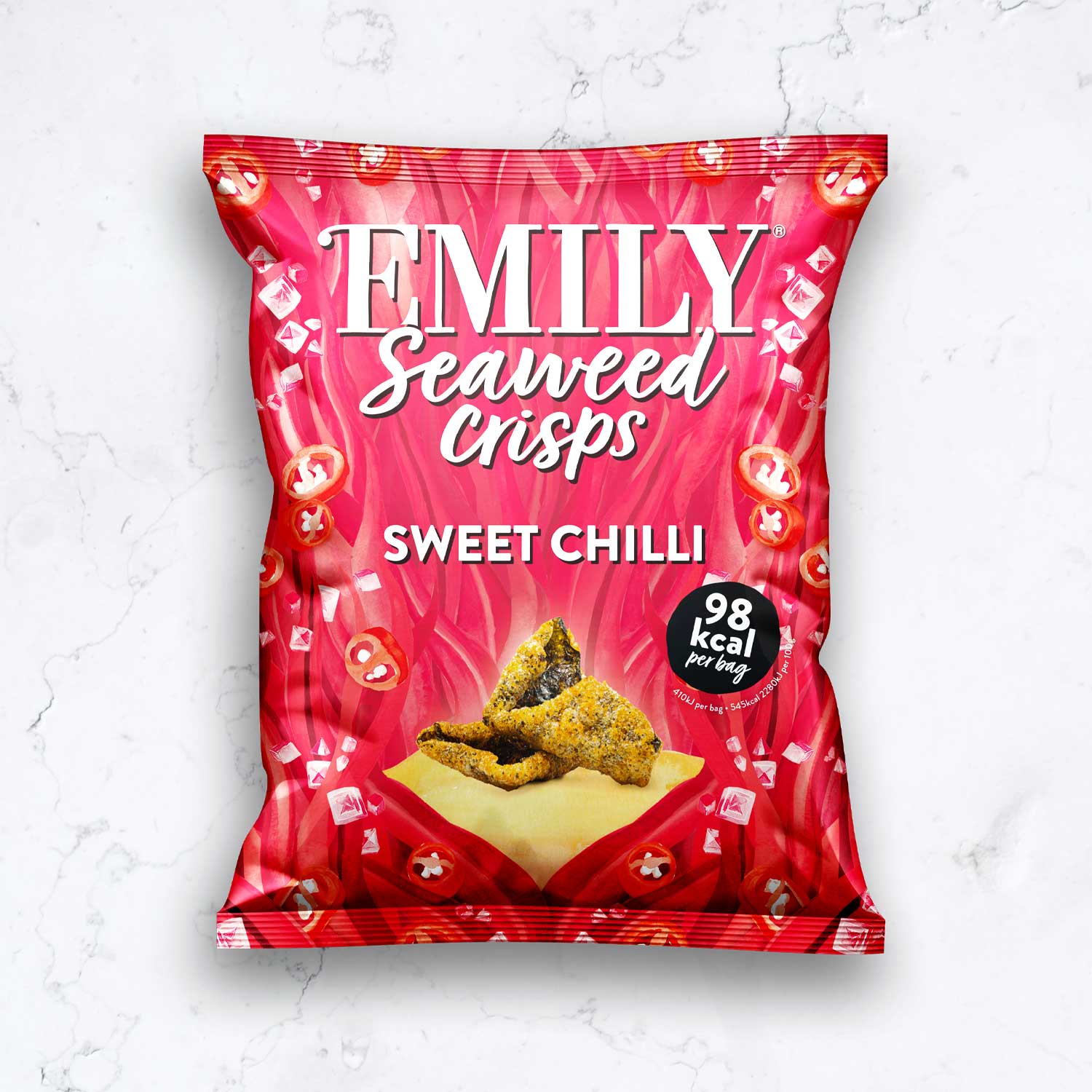 EMILY Sweet Chilli Seaweed Crisps