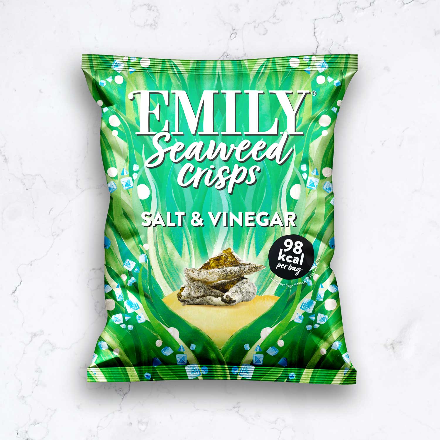 EMILY Salt & Vinegar Seaweed Crisps